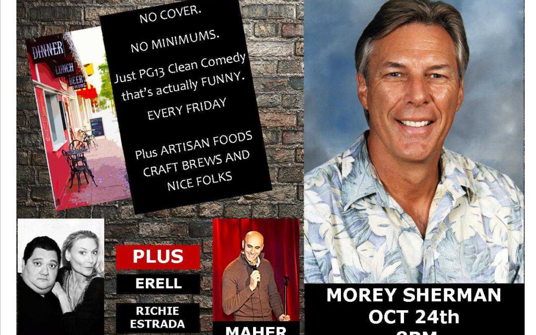 Morey Sherman TONIGHT at Reds!