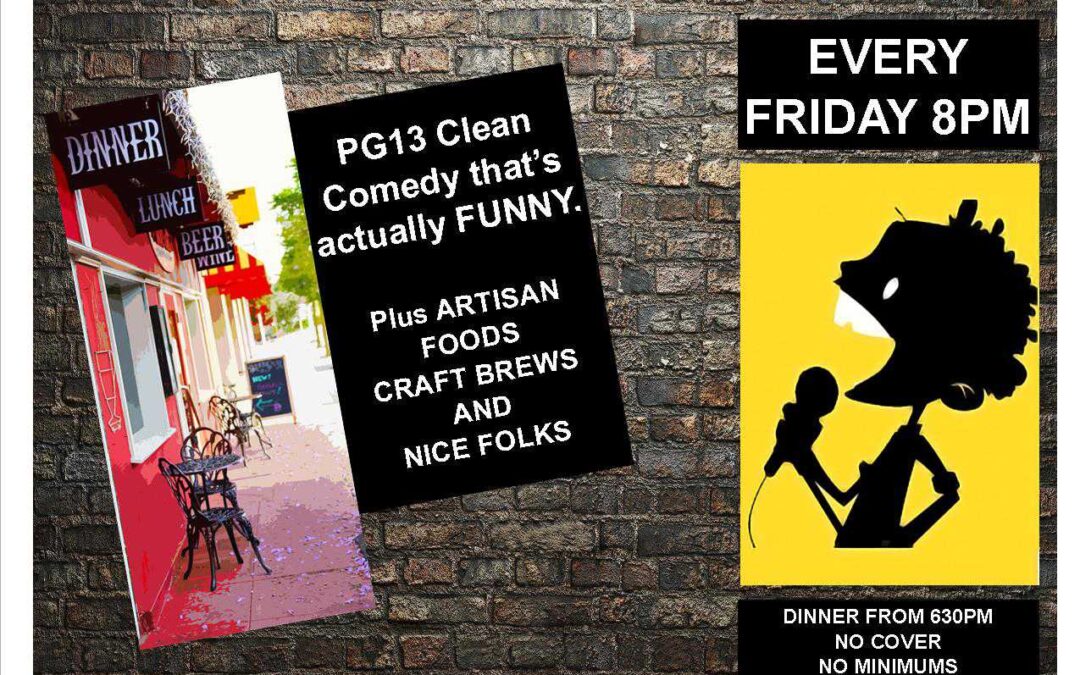 Hauntingly Hilarious Comedy This Friday at Reds!