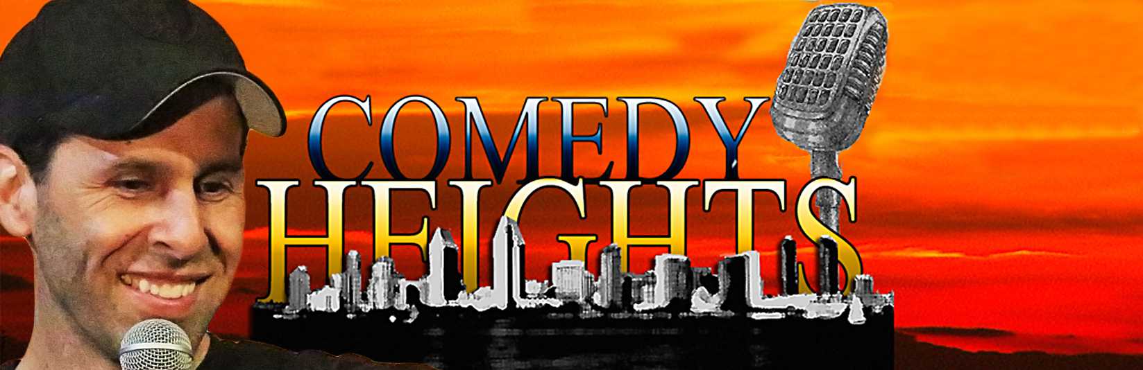 February 8th to 10th on Comedy Heights!