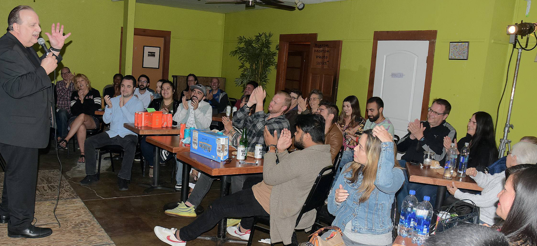Comedy Heights was back with a bang at Twiggs Saturday night.