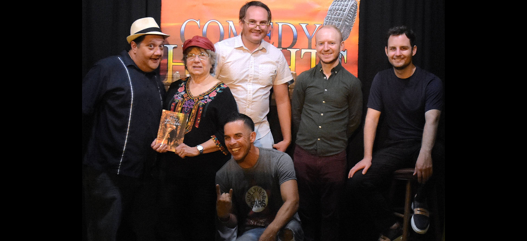 There was rain and wind and 90 degree heat but that didn’t stop us from having two incredible shows at Comedy Heights at Bay Bridge Brewing and Twiggs.