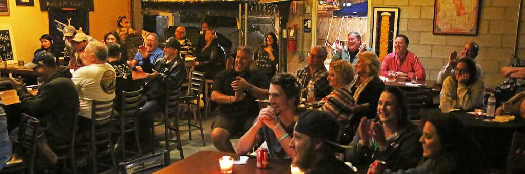 Gina Manning brought the laughs all weekend long at Comedy Heights at Bay Bridge Brewing and Twiggs.