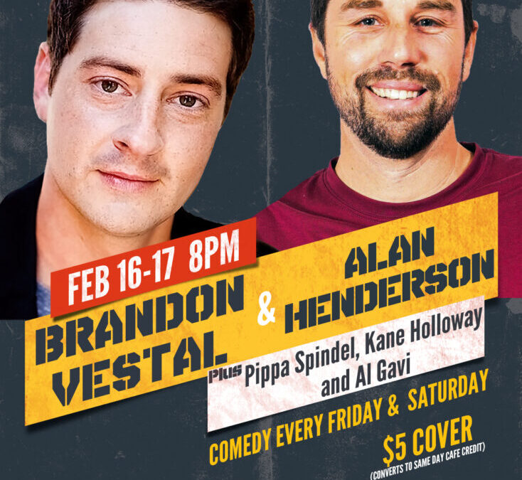 This Friday and Saturday night at Comedy Heights at Lestat’s we bring you Brandon Vestal!