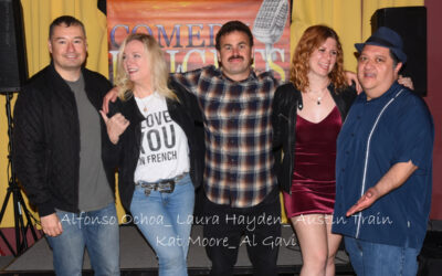 Stormy weather couldn’t keep the crowds away from Comedy Heights at Lestat’s this past  weekend.