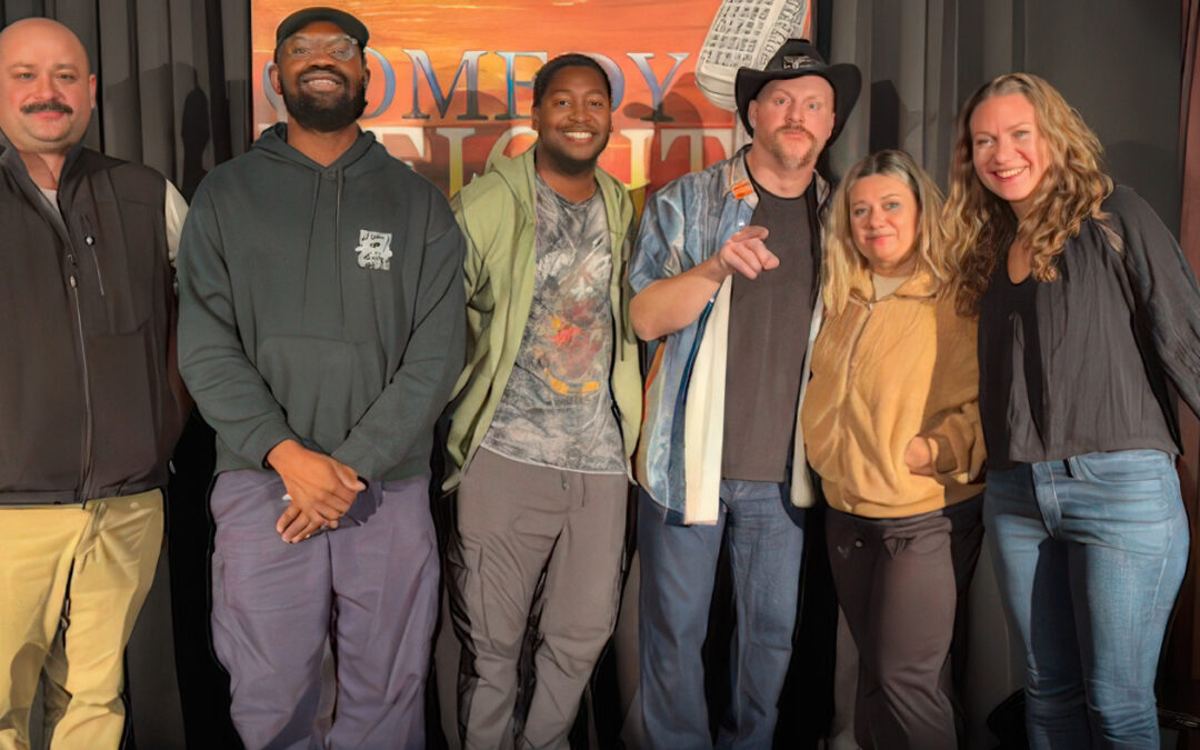 Fantastic weekend of shows led by the hilarious Bob Hansen at Comedy Heights at Lestat’s on Adams Ave.