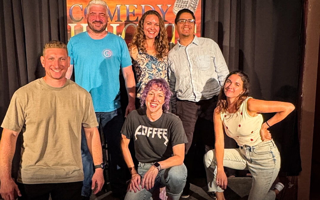 Comedy Heights at Lestat’s on Adams Ave. didn’t let a little weather get in the way.